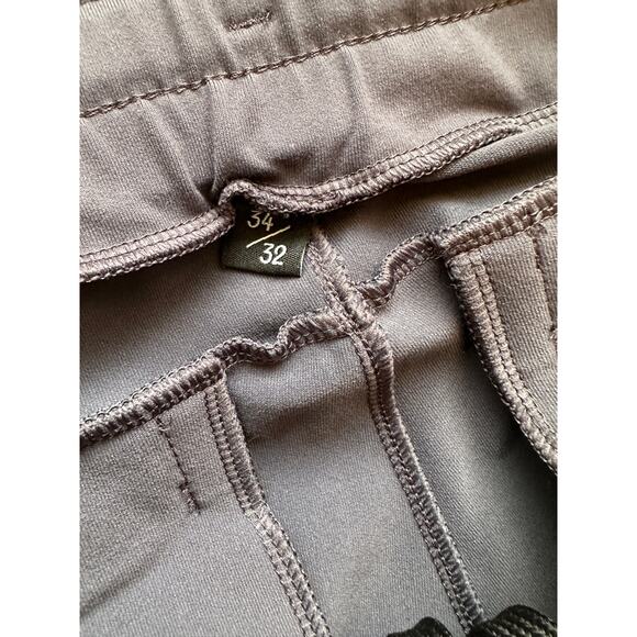 Public Rec Gray Daymaker Tapered Drawstring Jogger Sweatpants 34 / 32 - Picture 11 of 16